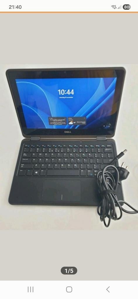 Dell latitude 3190, 2 in 1 touchscreen.
Ssd schijf. 128 gb., Ophalen of Verzenden, Touchscreen, 14 inch, 4 GB of minder