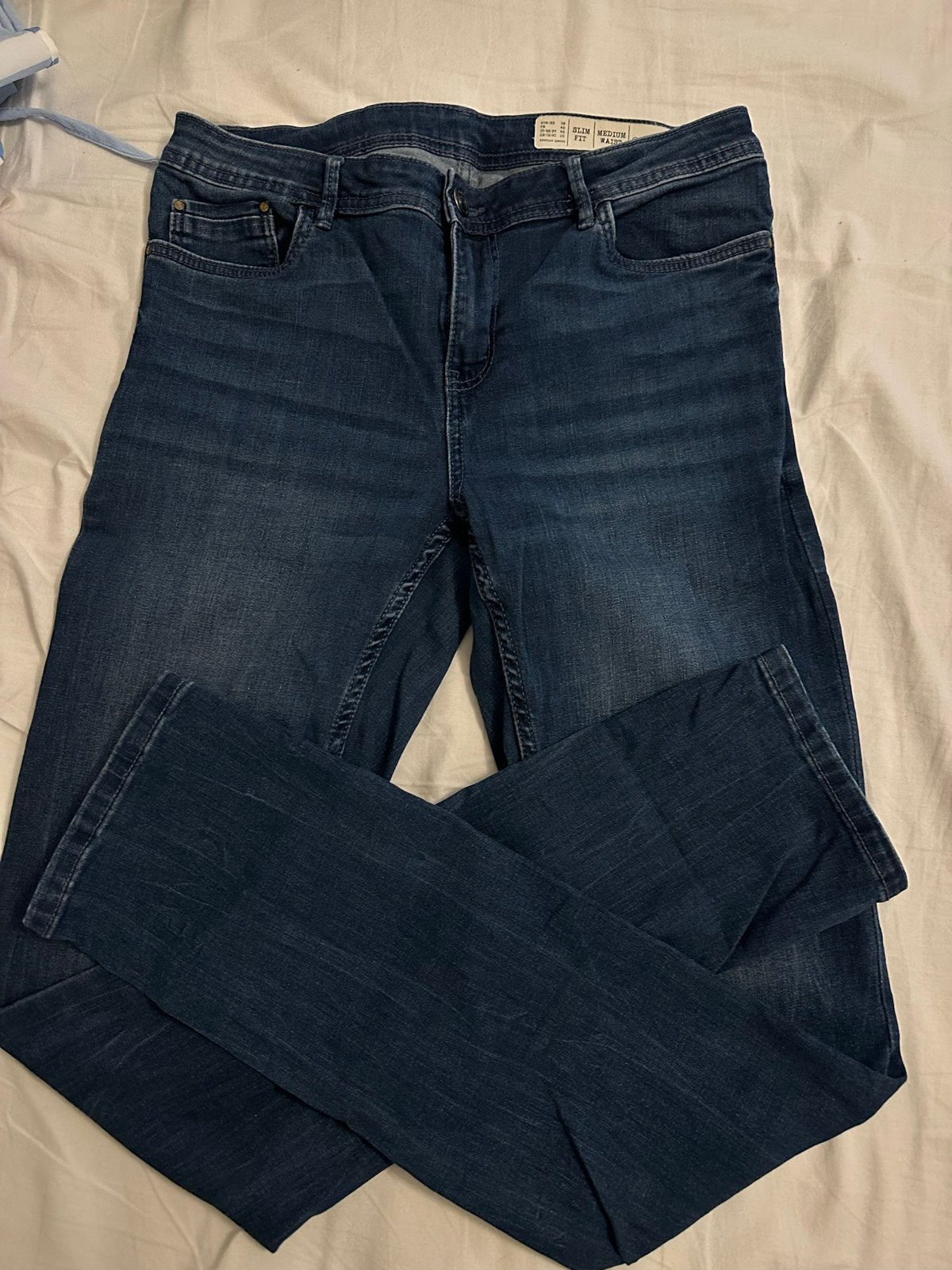 Esmara Slim Fit Jeans - Maat 38, Ophalen of Verzenden, Zo goed als nieuw, Blauw, W30 - W32 (confectie 38/40)