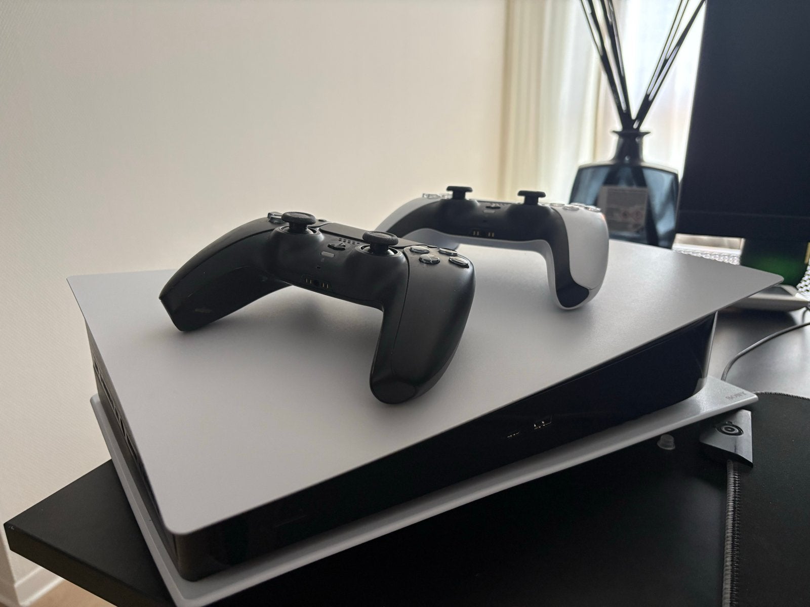 PlayStation 5 Digital met 2 controllers, Ophalen, Gebruikt, Playstation 5 Digital