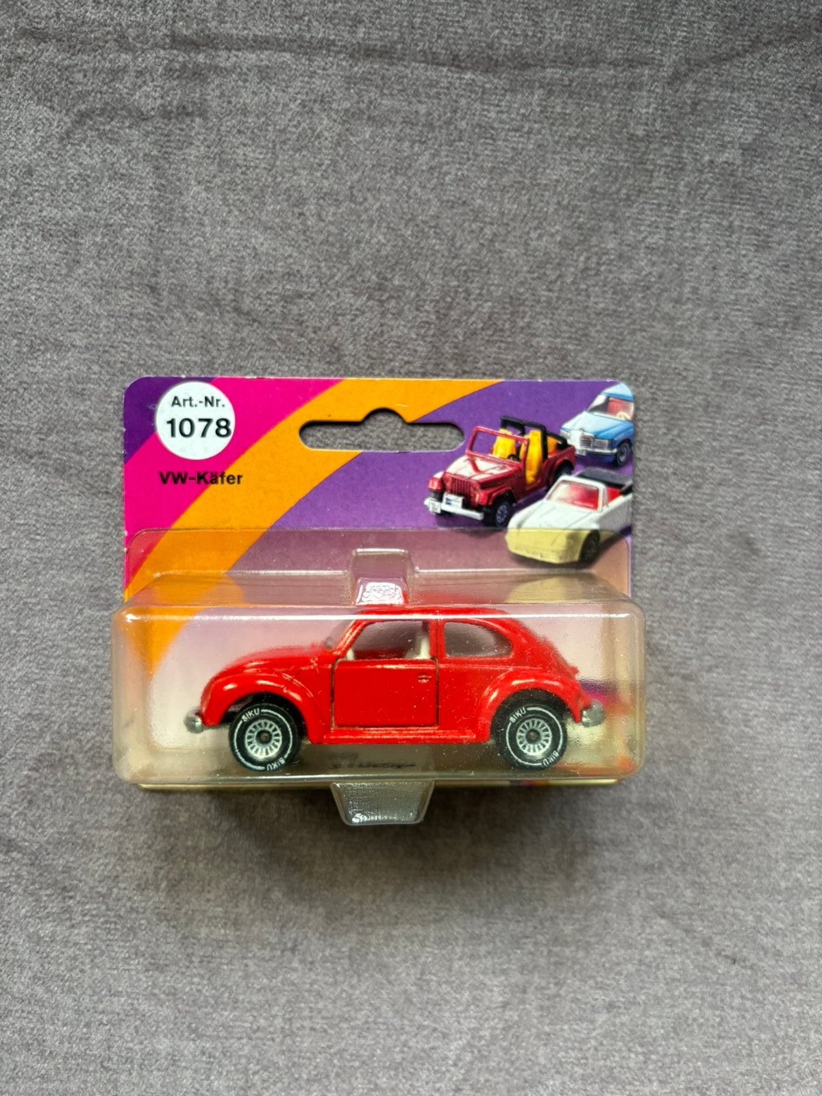 Siku VW Kever Rood, Ophalen of Verzenden, Nieuw, Auto, SIKU