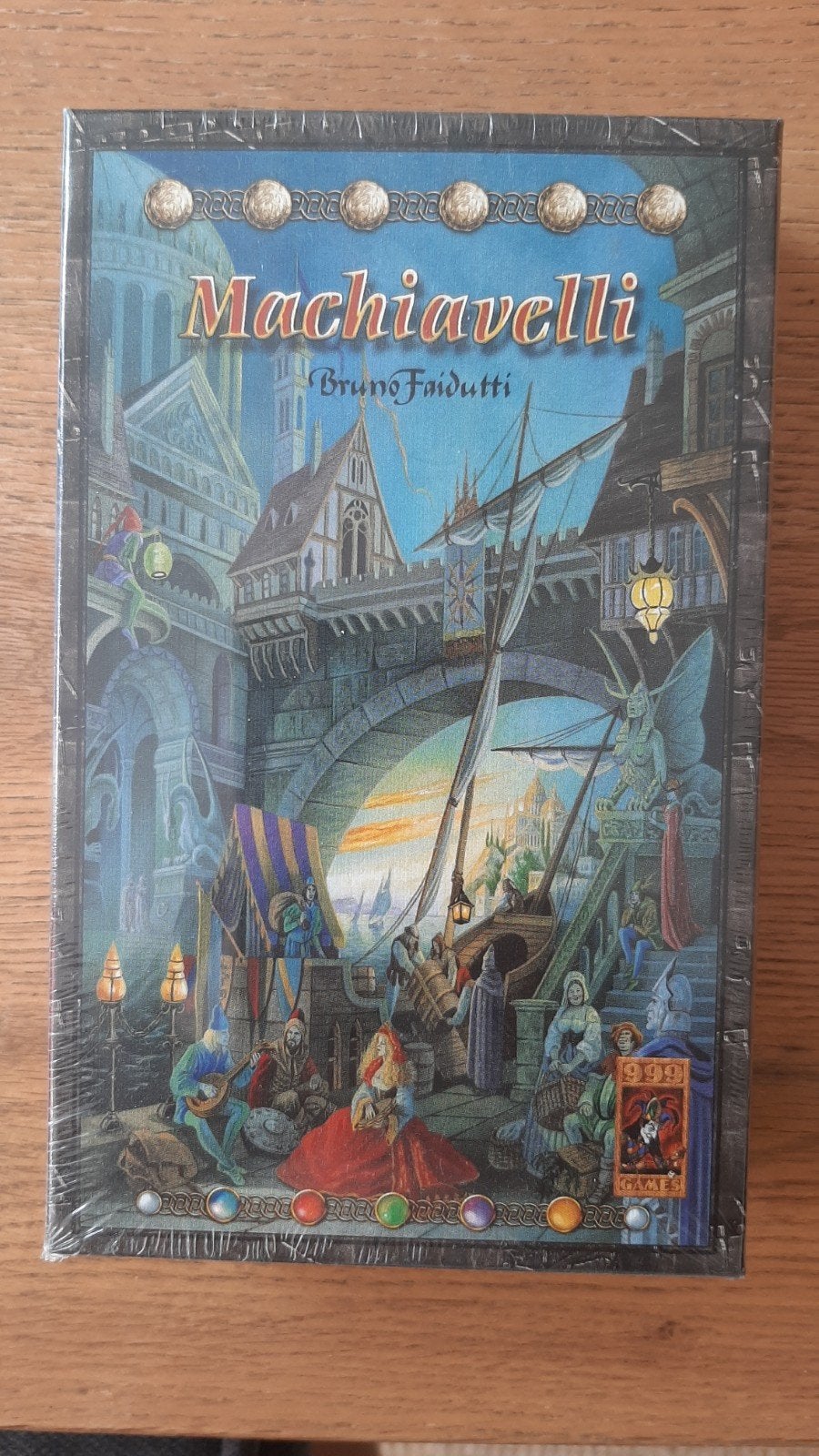 Machiavelli Bordspel - Strategisch Kaartspel, Hobby en Vrije tijd, Drie of vier spelers, Ophalen of Verzenden, Nieuw, 999 Games