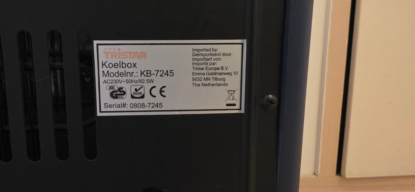 Foto 4 van Tristar Koelbox KB-7245 - 45L