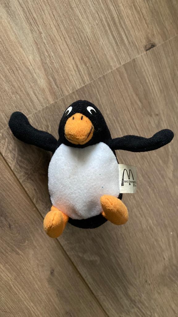 Vintage Pinguïn - Mc Donalds Happy Meal 1998, Ophalen of Verzenden, Gebruikt