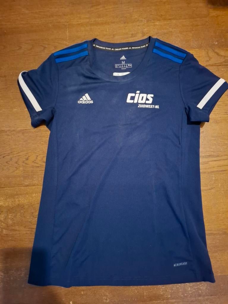 3x Cios Adidas T-shirt maat M, Ophalen of Verzenden, Zo goed als nieuw, Blauw, Korte mouw