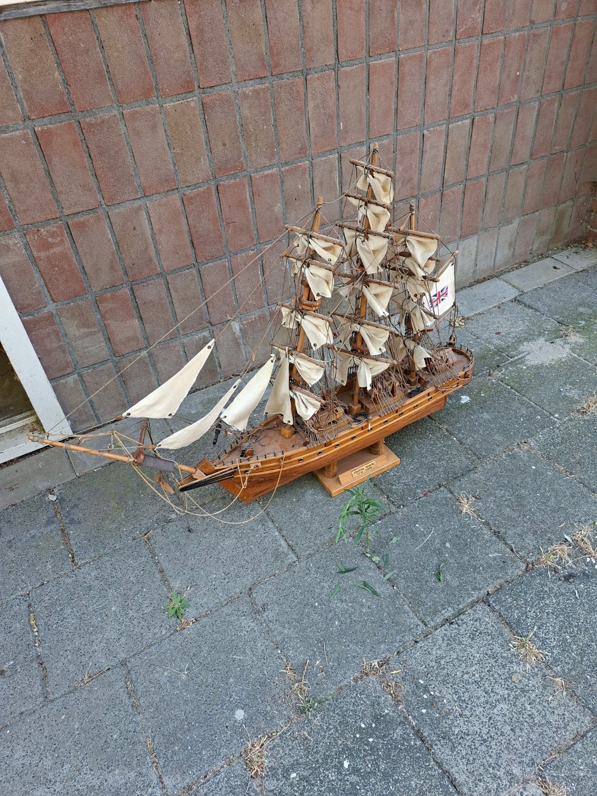 Gedetailleerd scheepsmodel Cutty Sark, Hobby en Vrije tijd, Modelbouw | Boten en Schepen, Ophalen of Verzenden, Gebruikt, Groter dan 1:32