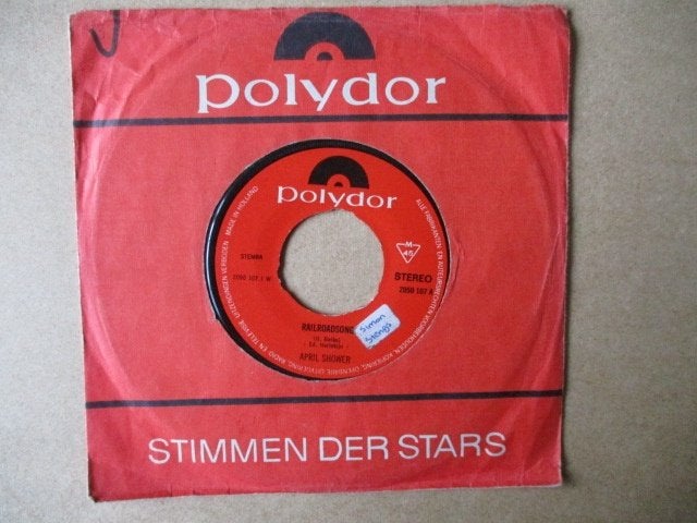 s4675 april shower - railroadsong, Ophalen, Gebruikt, 7 inch, Overige genres