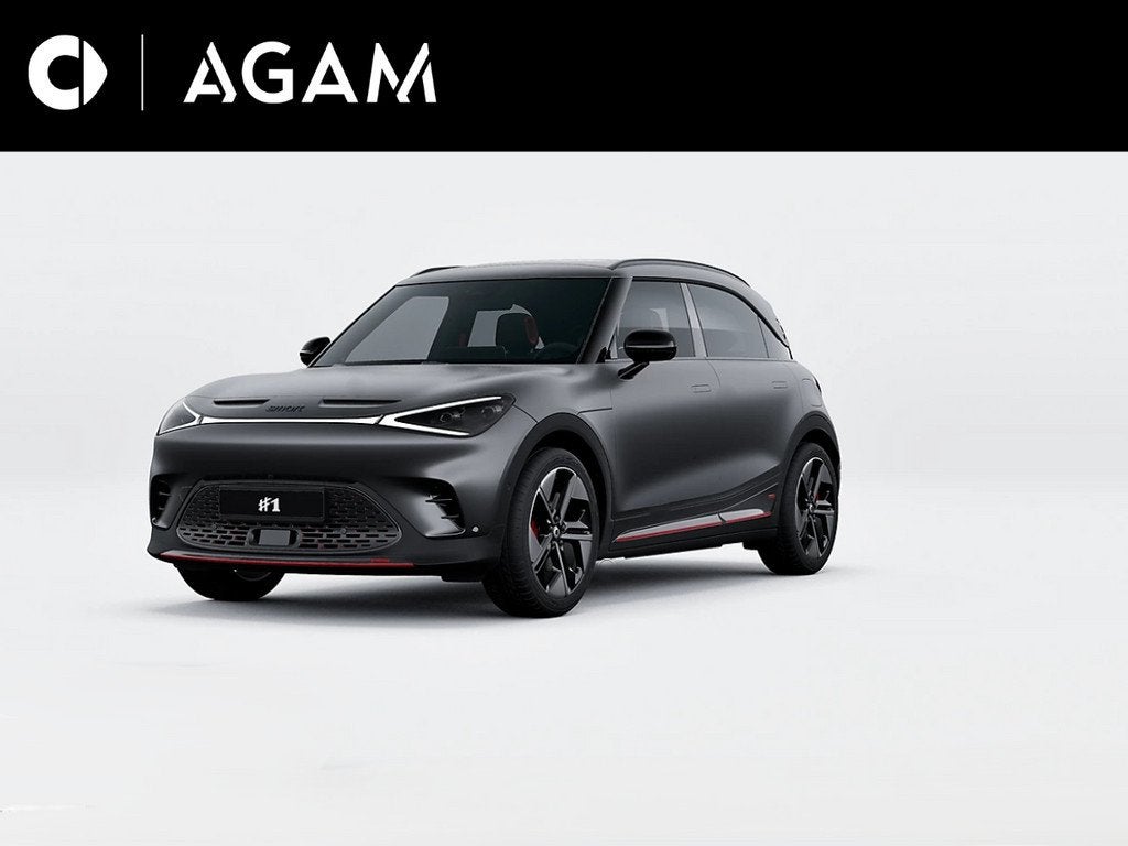 smart #1 BRABUS 66 kWh, Auto's, Smart, Automaat, Automatische klimaatregeling, 428 pk, Alcantara
