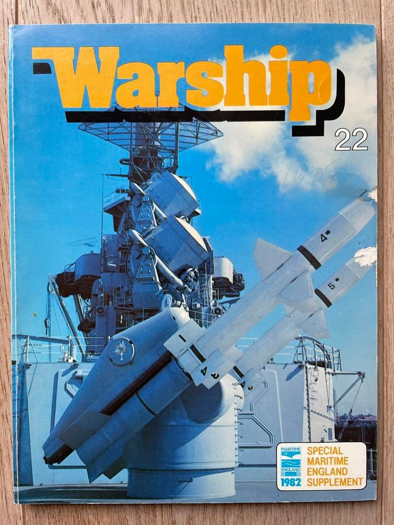 Warship 22 Engelstalig magazine uit 1982, Ophalen of Verzenden, Gelezen, Overige typen