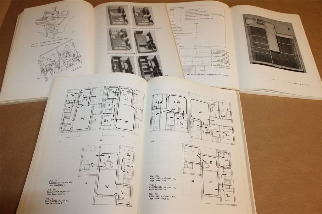 Wonen, Kreativiteit en Aanpassing — 3 Delen Compleet 1968, Ophalen of Verzenden, Gelezen, Architecten