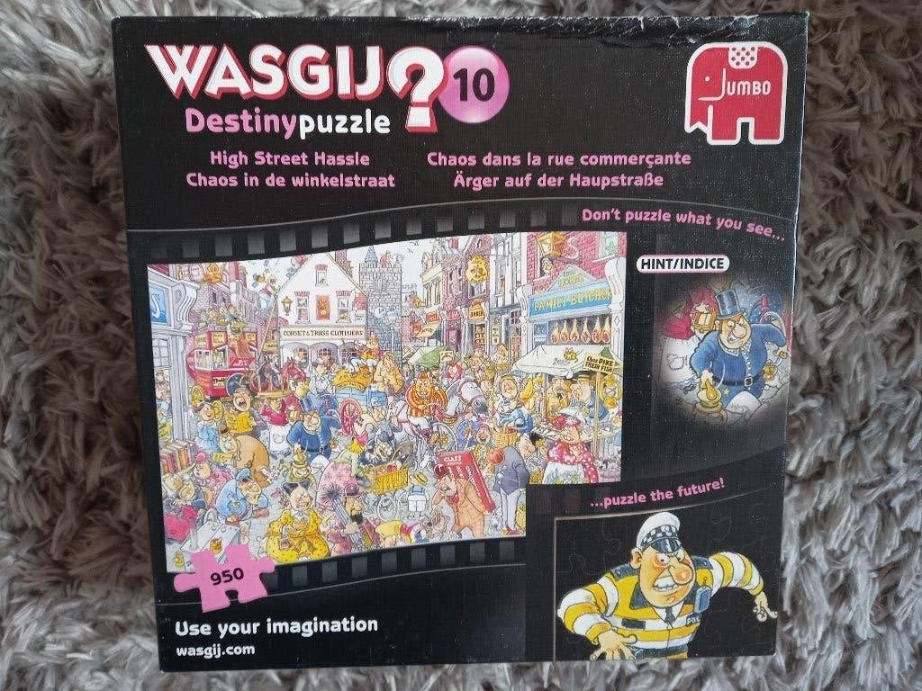 wasgij puzzel, Hobby en Vrije tijd, Denksport en Puzzels, Ophalen, 500 t/m 1500 stukjes, Gebruikt, Legpuzzel