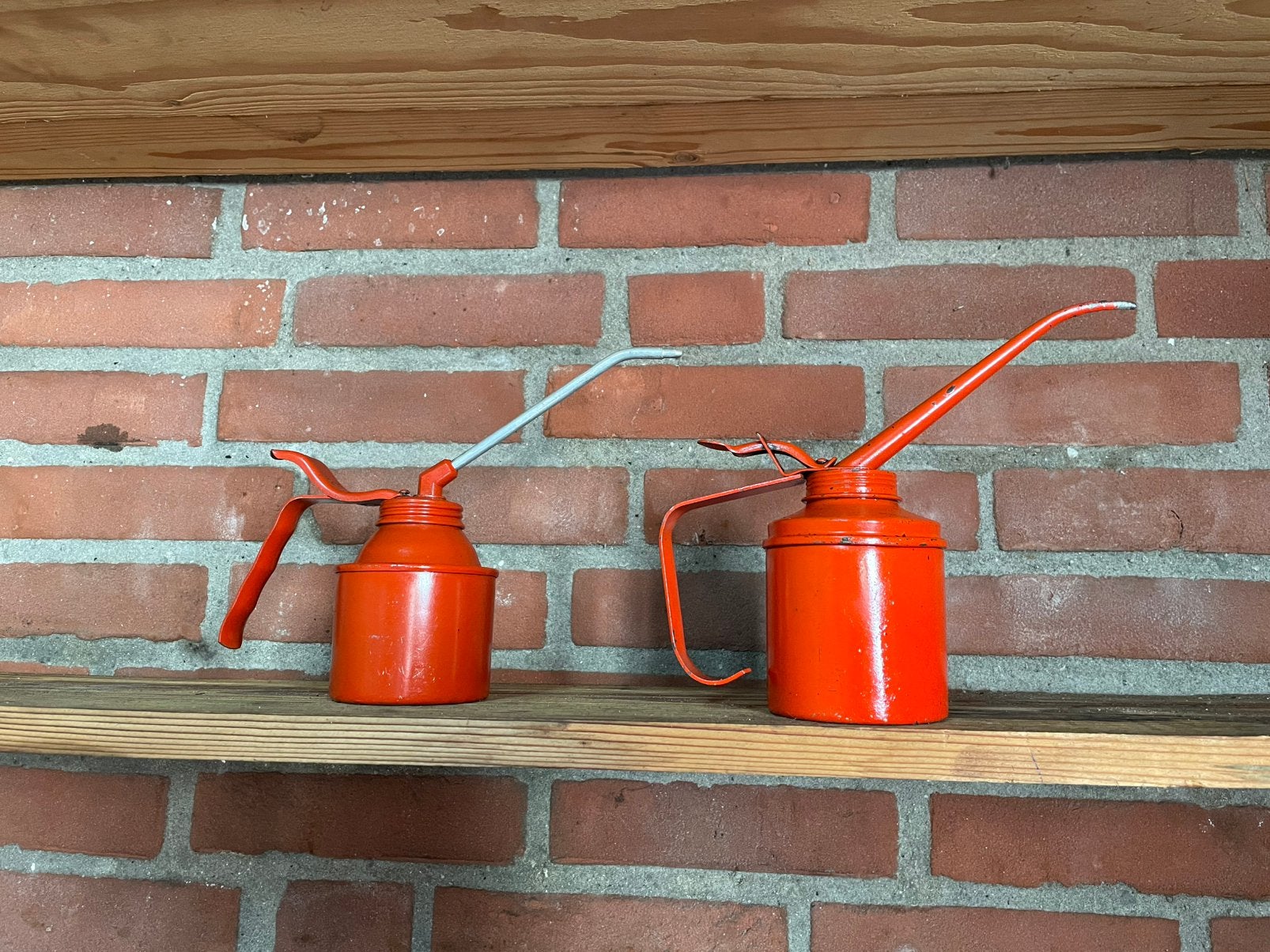 Olie kannetjes, Ophalen, Gebruikt