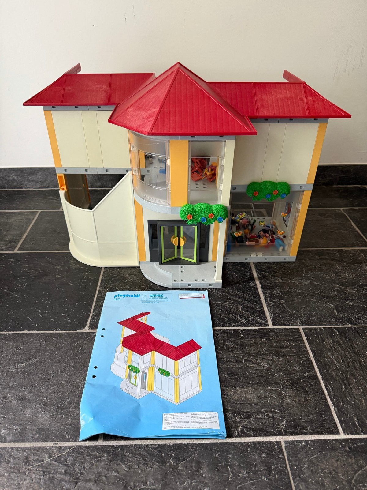Playmobil 5923 School, Gebruikt, Gebouw, Complete set, Ophalen of Verzenden
