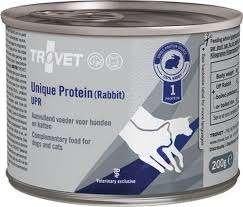 6 blikken van 200g – Trovet Unique Protein Rabbit Dog & Cat, Ophalen of Verzenden, Hond