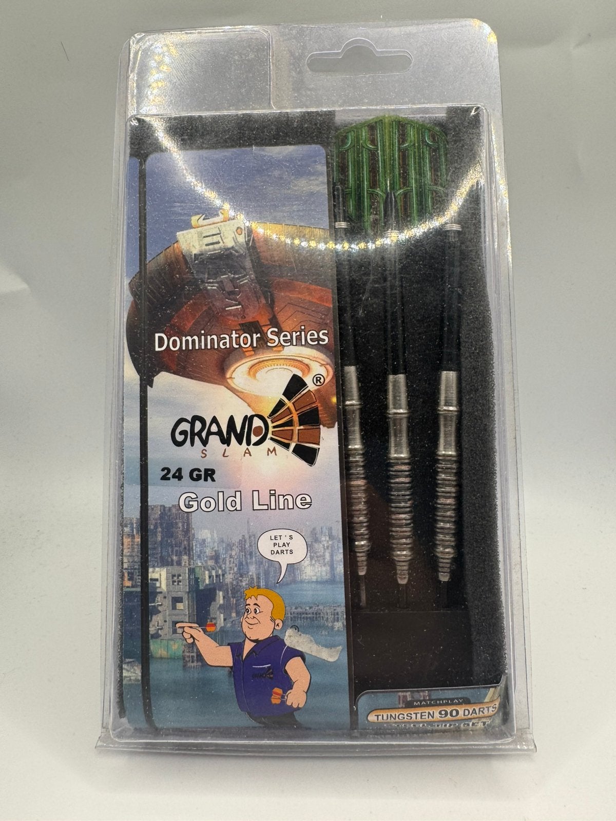 Grand slam Dominator 24 gram dartpijlen, Ophalen of Verzenden, Zo goed als nieuw, Nvt, Pijlen