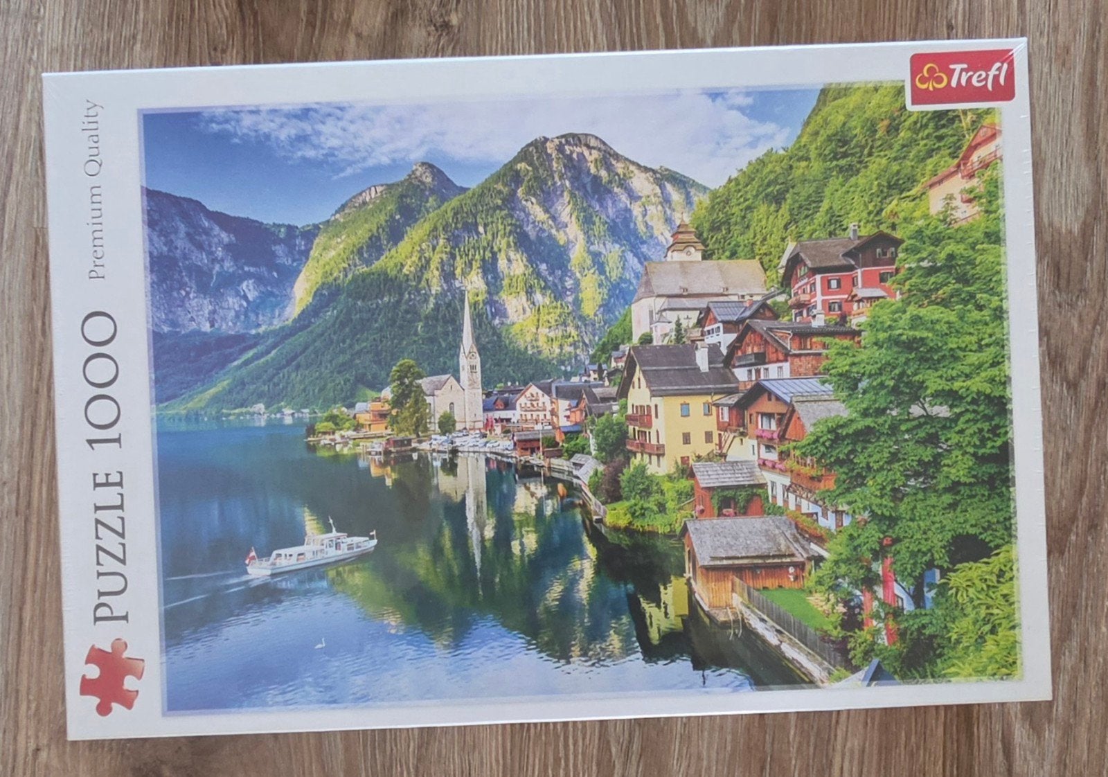 Trefl Legpuzzel Hallstatt Oostenrijk 1000 stukjes, Ophalen of Verzenden, 500 t/m 1500 stukjes, Nieuw, Legpuzzel