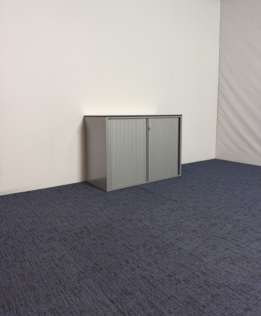 Roldeurkast Ahrend, aluminium, H 74 x B 100 x D 45 cm., Ophalen, Gebruikt