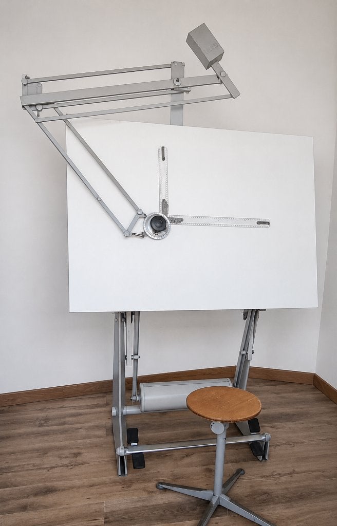 Professionele architectentekentafel, Ophalen, Zo goed als nieuw, Minder dan 130 cm