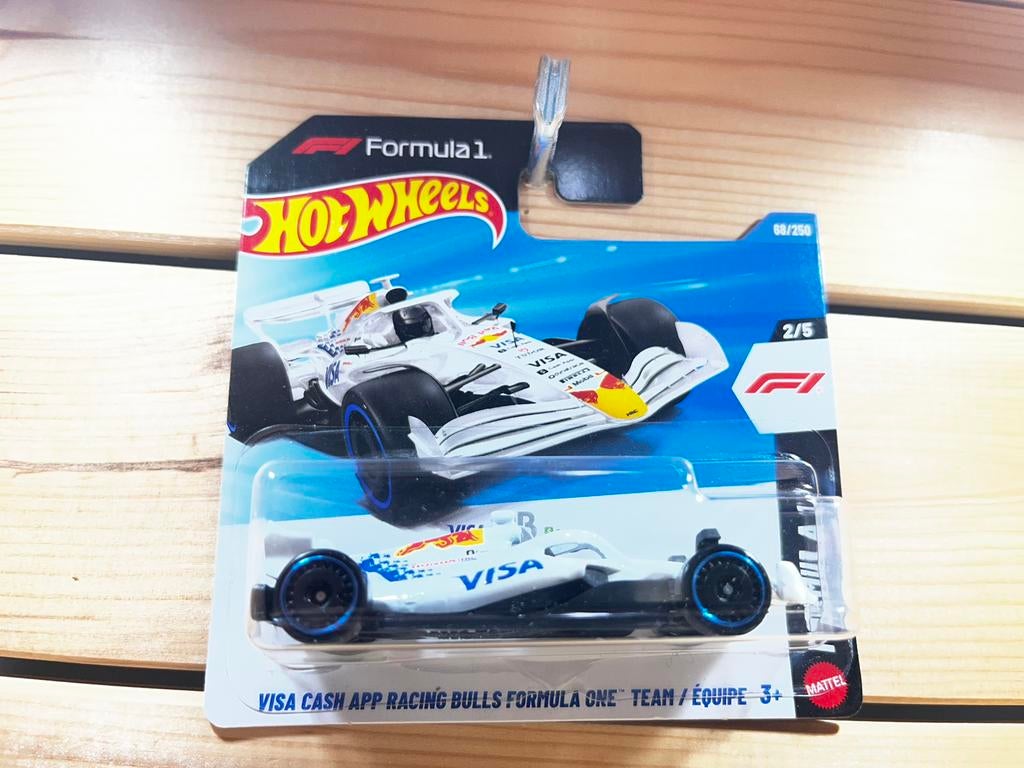 Visa Cash App Racing Bulls Formula One Team hotwheels, Ophalen of Verzenden, Nieuw, Auto