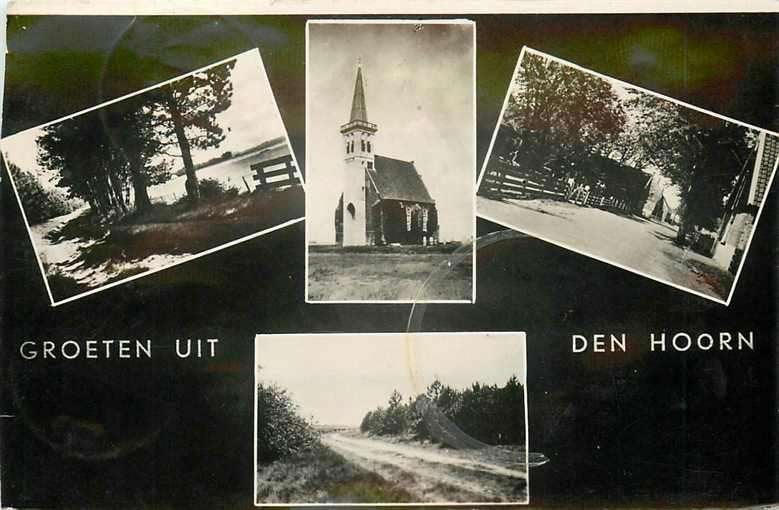 377-049-001 Den Hoorn, Verzenden, Voor 1920, Noord-Holland