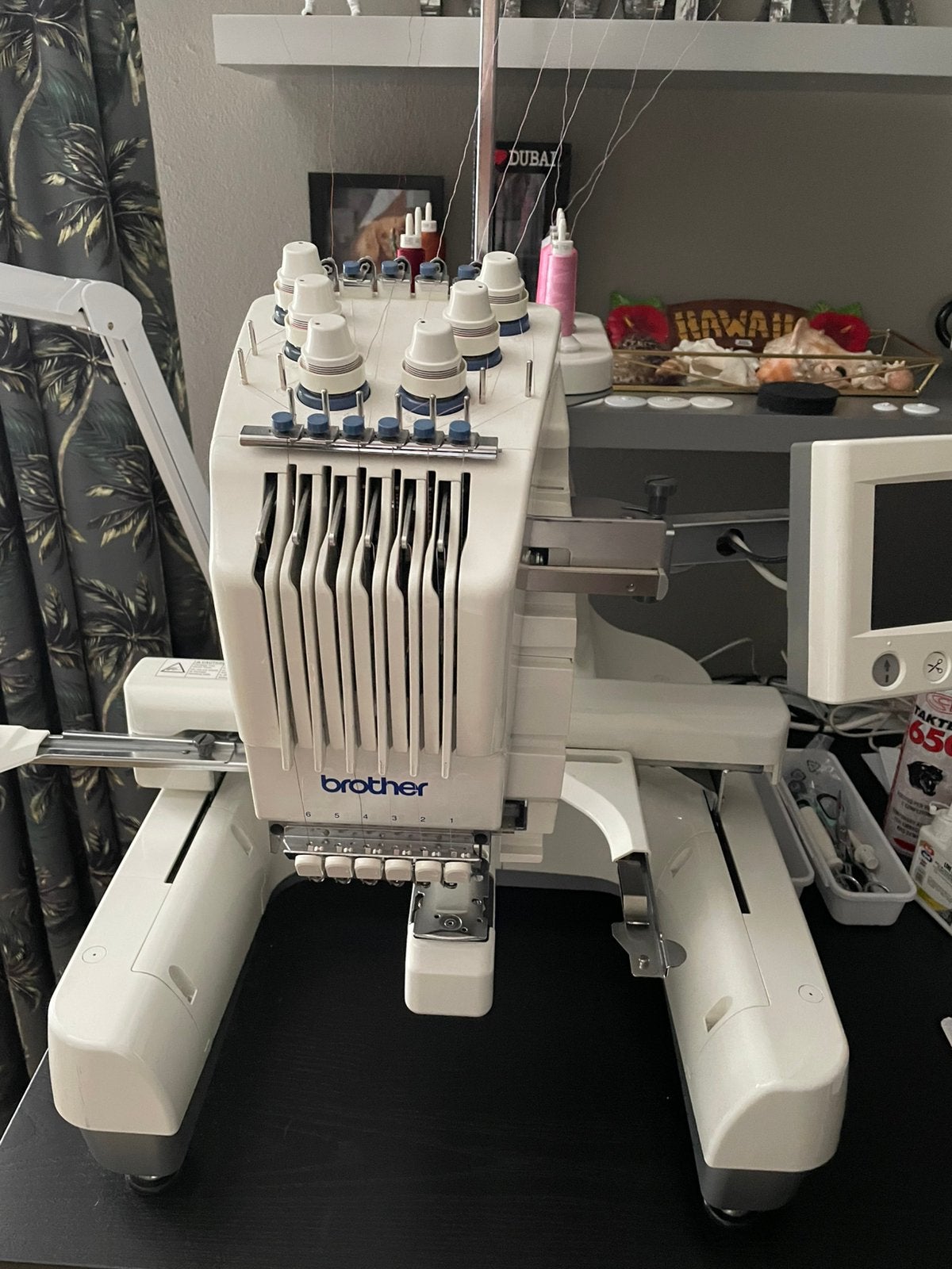 Brother PR620 borduurmachine, Hobby en Vrije tijd, Ophalen, Zo goed als nieuw, Borduurmachine