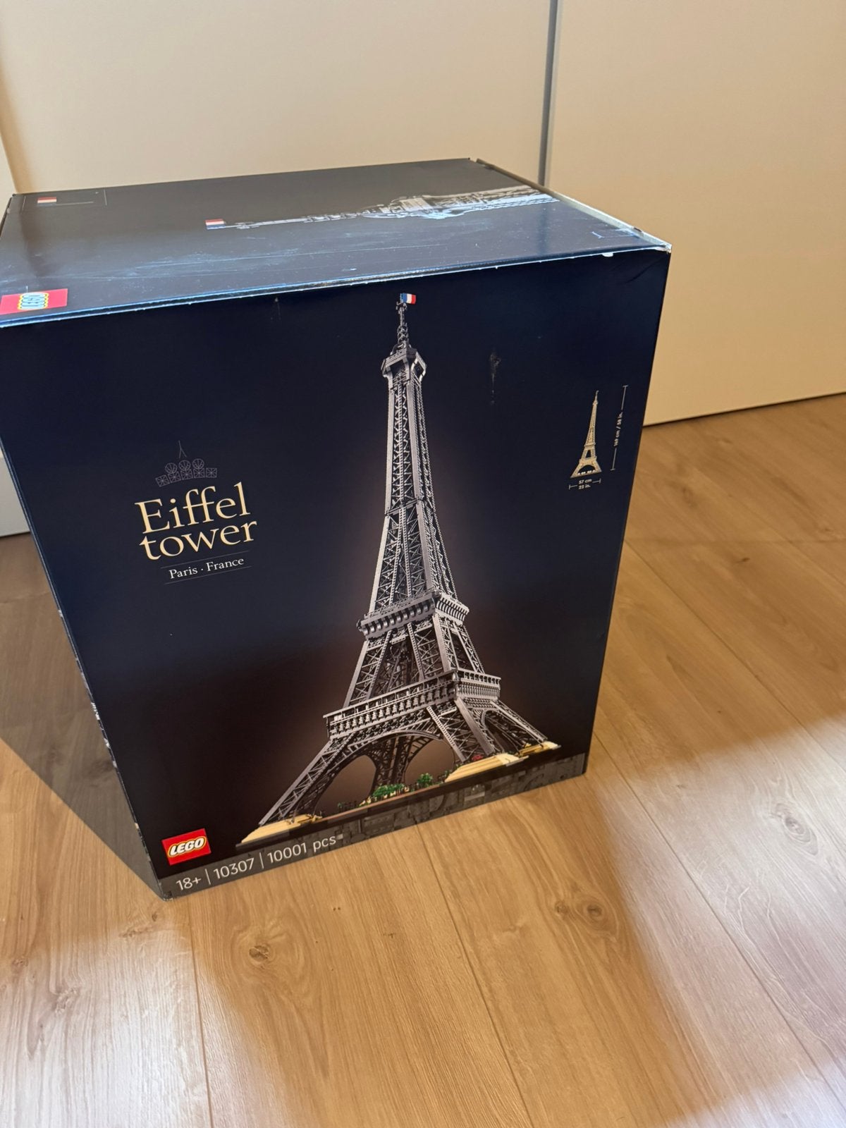 Lego 10307 Eiffeltoren zo goed als nieuw 3 maanden oud, Kinderen en Baby's, Lego, Ophalen of Verzenden, Zo goed als nieuw, Compleet