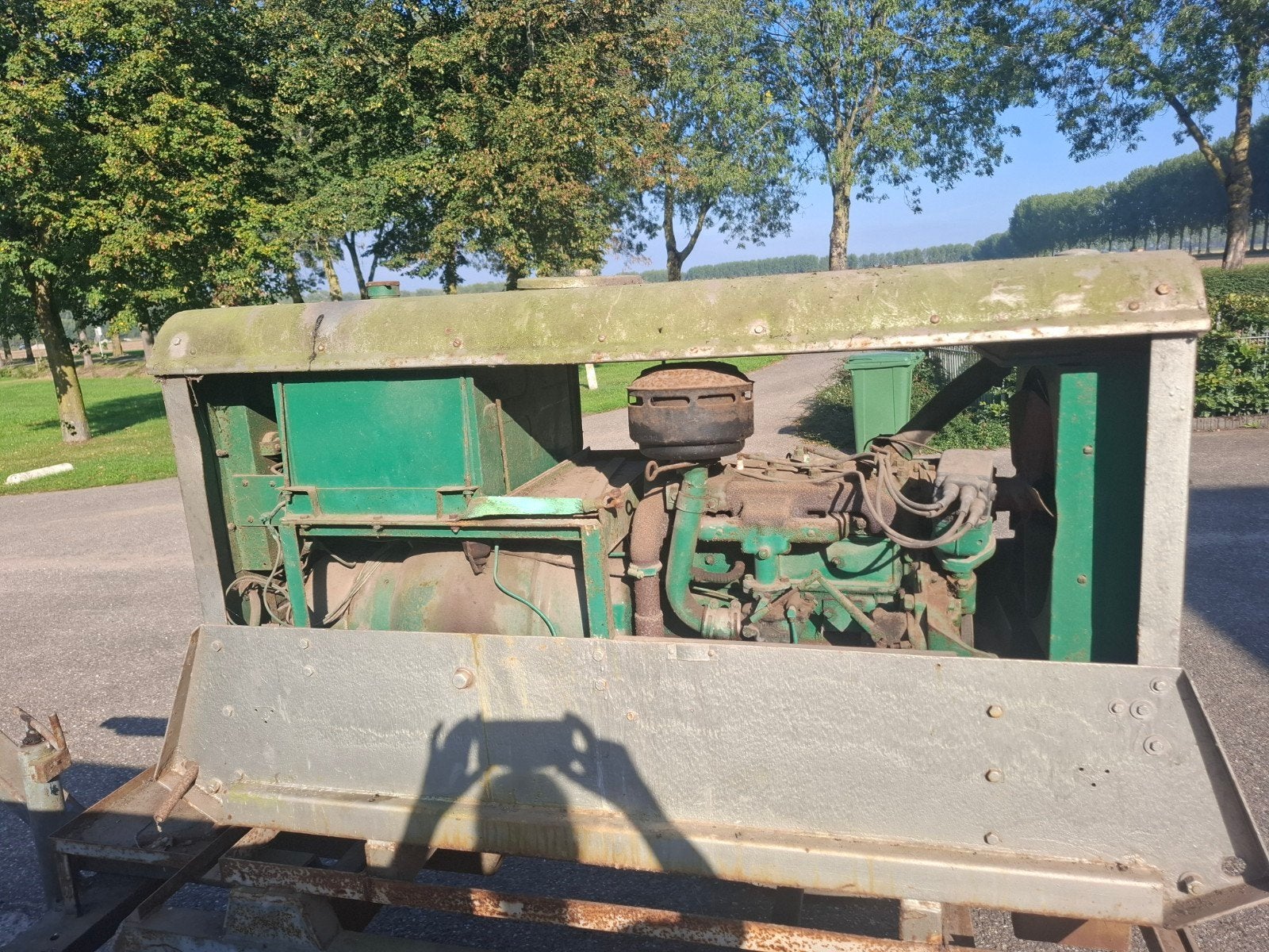 Stroomaggregaat Benzine, Ophalen, Gebruikt, Elektrisch startend, Benzine