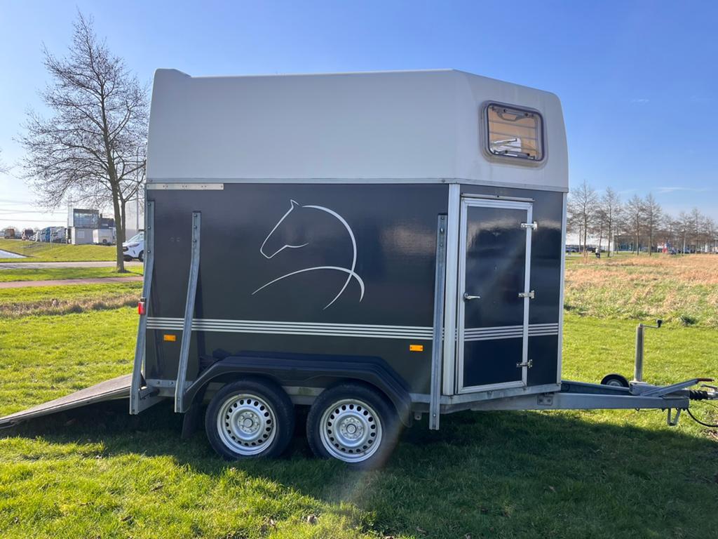 2 paards trailer, Dieren en Toebehoren, Ophalen, Gebruikt, Hout