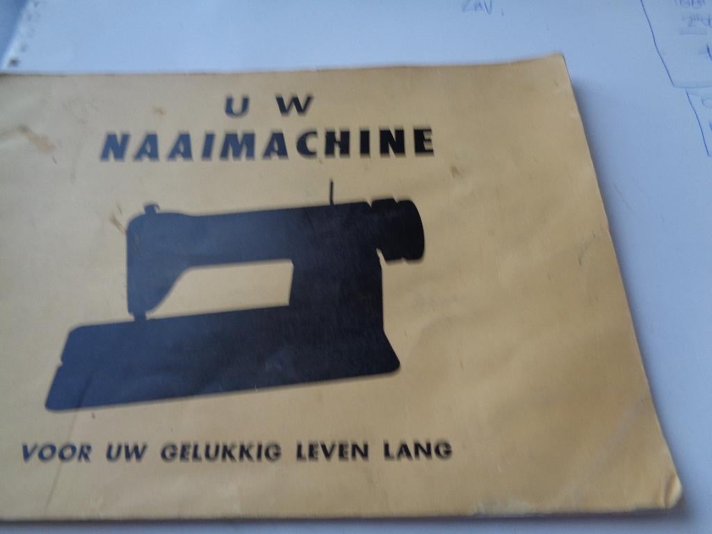 Naaimachine gebruikers aanwijzing unuverseel, Ophalen of Verzenden, Gebruikt