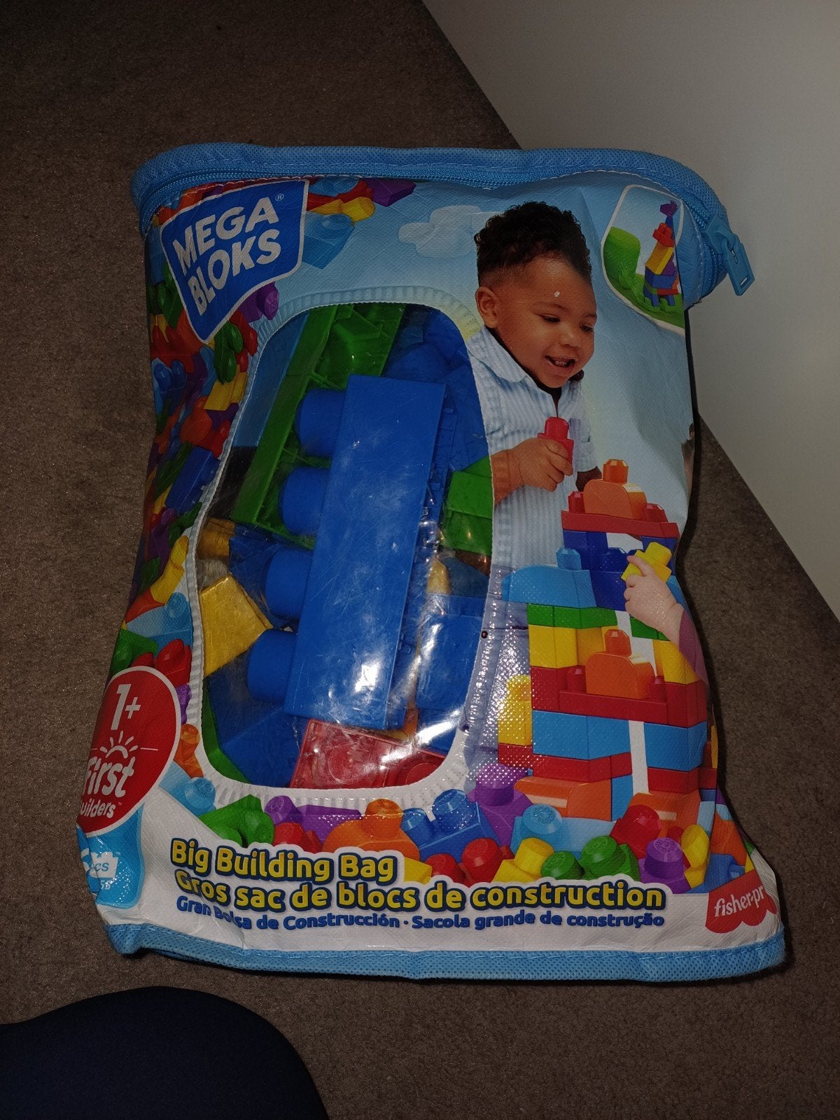 Mega Bloks bouwstenen en vloerpuzzel met cijfers foam, Ophalen of Verzenden