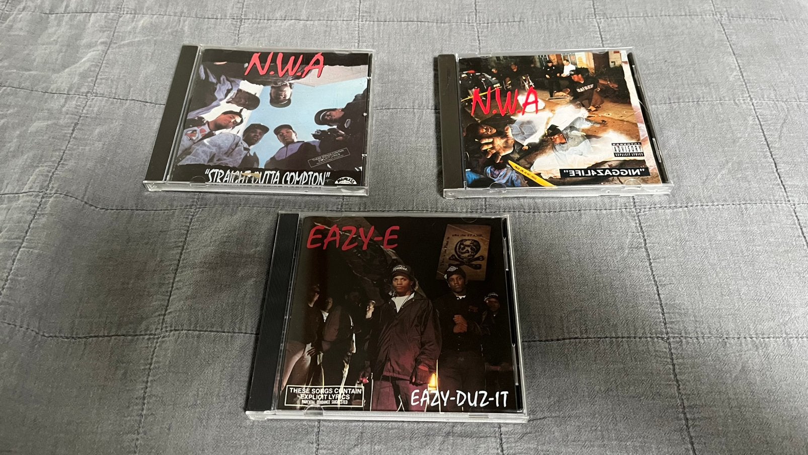 NWA  Eazy-E - Straight Outta Compton Niggaz4Life Eazy-Duz-It, Cd's en Dvd's, Ophalen of Verzenden