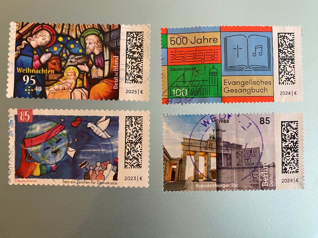 DUITSLAND 23 (recent/modern) 20 stuks GROOTFORMAAT, Postzegels en Munten, Postzegels | Volle albums en Verzamelingen, Ophalen of Verzenden