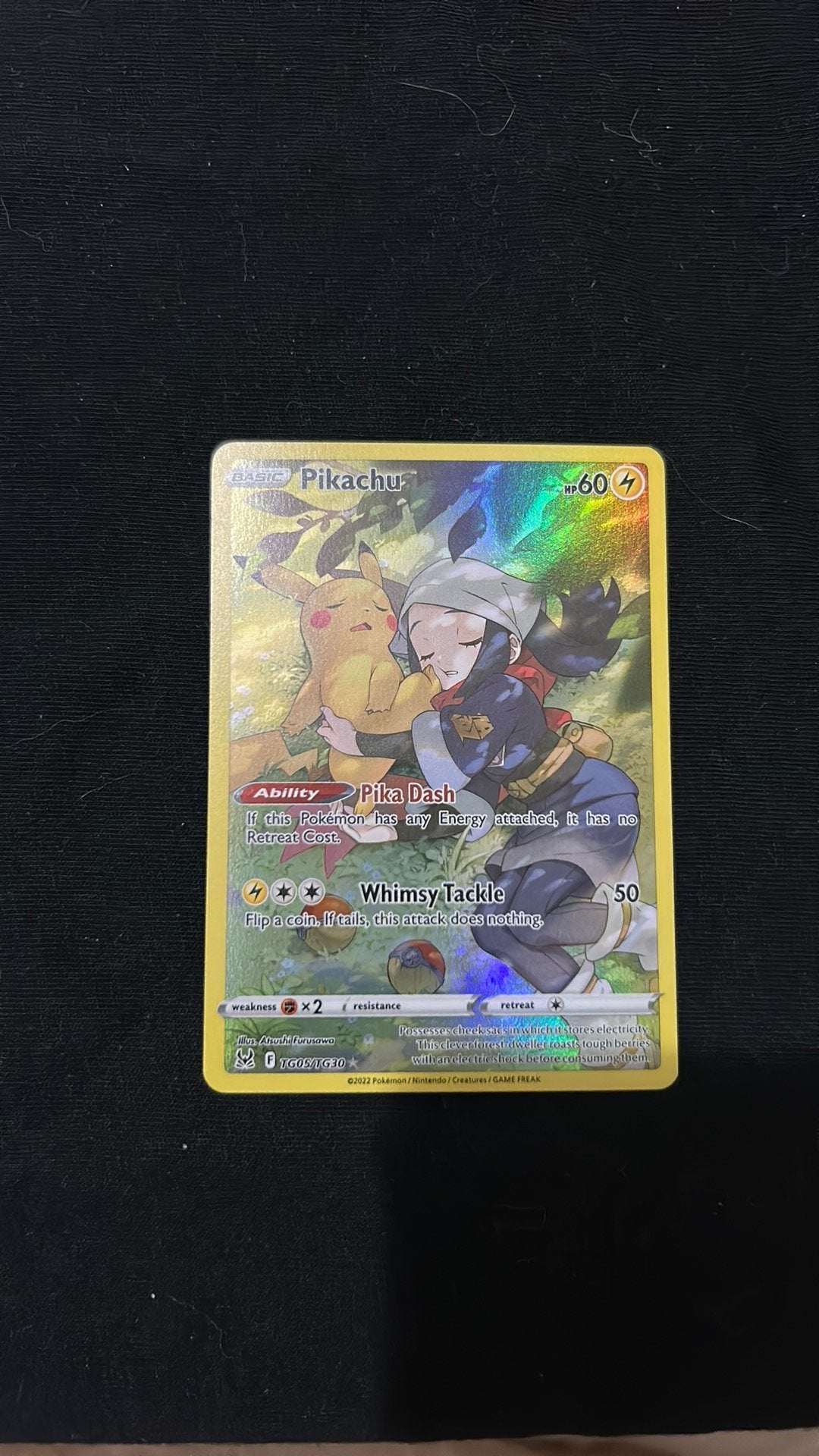 Pikachu #TG05, Ophalen of Verzenden, Zo goed als nieuw