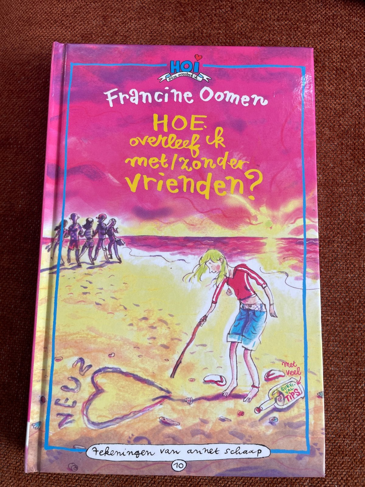 Hoe overleef ik met/zonder vrienden? - Francine Oomen, Ophalen of Verzenden, Zo goed als nieuw, Fictie