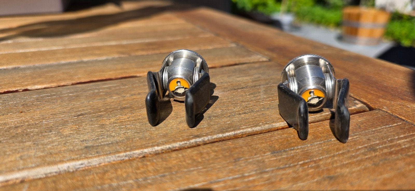 solar tackle RVS backrests., Doe-het-zelf en Verbouw, Ophalen of Verzenden, Zo goed als nieuw