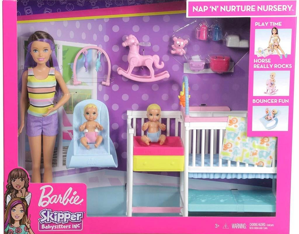 Barbie skipper sets en baby speelgoed, Ophalen of Verzenden, Zo goed als nieuw, Barbie