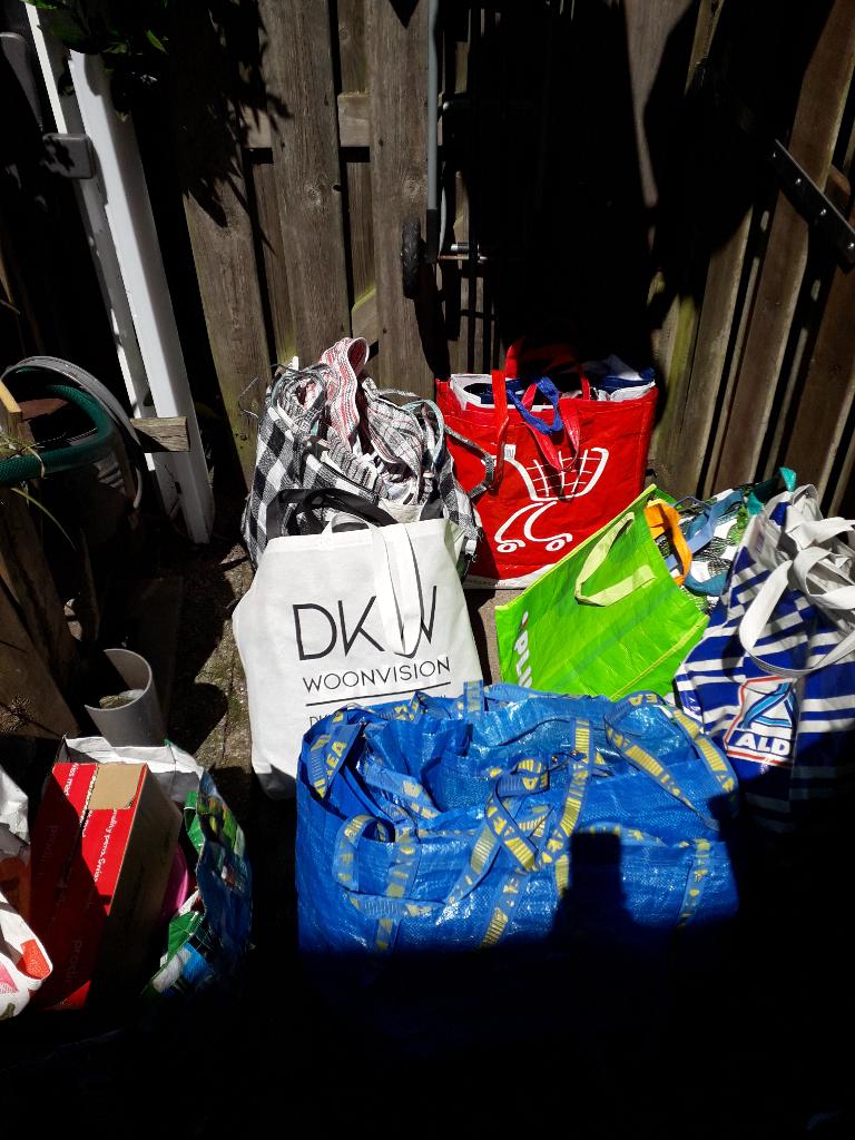 boodschappen tassen 72 stuks, Ophalen, 30 cm of meer, Overige kleuren, Minder dan 35 cm