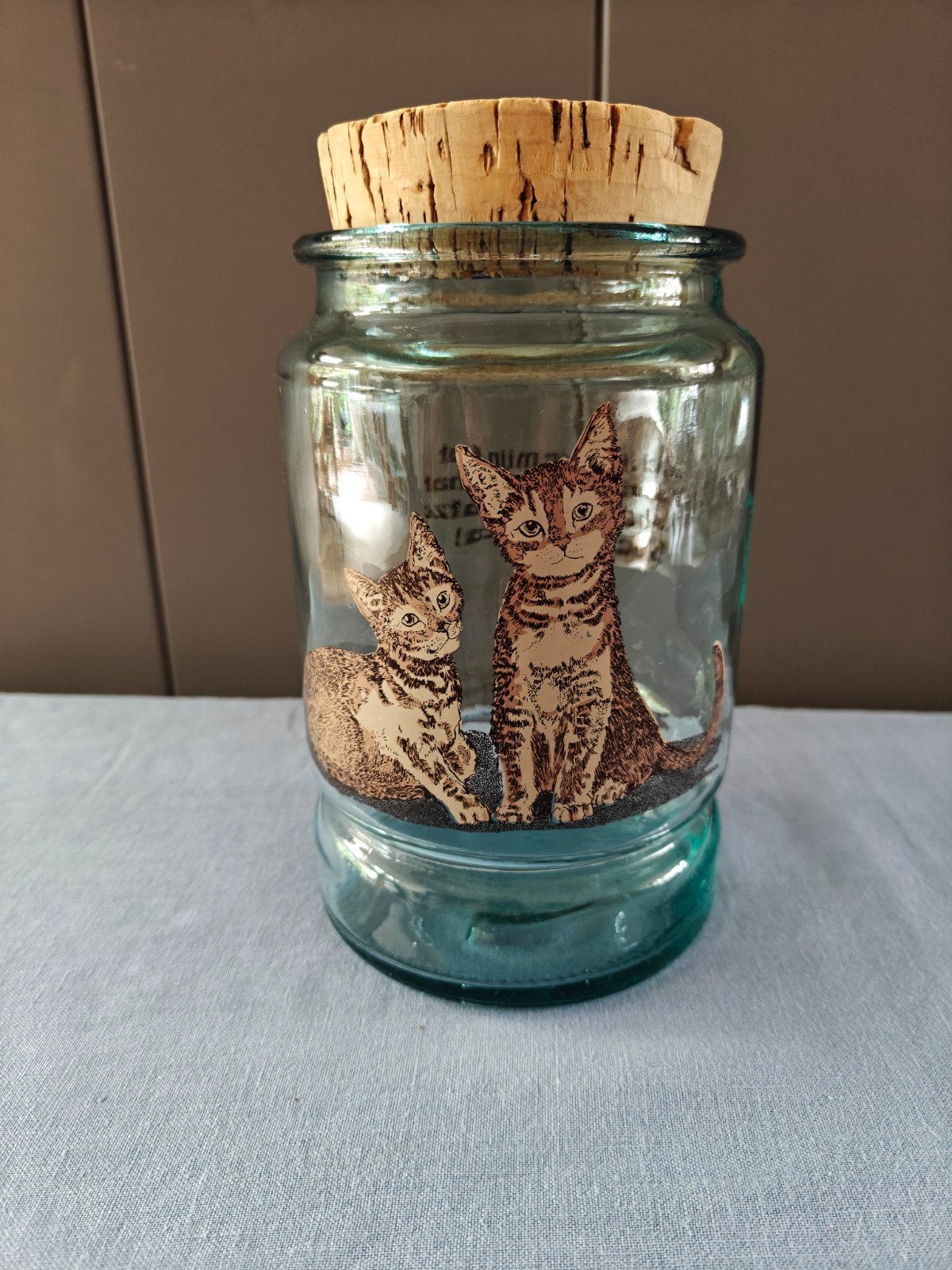 Katten koekjes/ brokjes pot vintage, Ophalen of Verzenden, Zo goed als nieuw