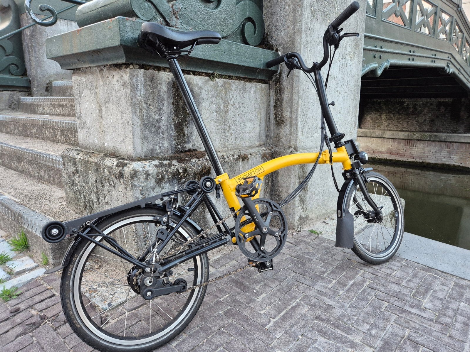 Foto 15 van Brompton C-line M6R Bumblebee Yellow (nov.2024)