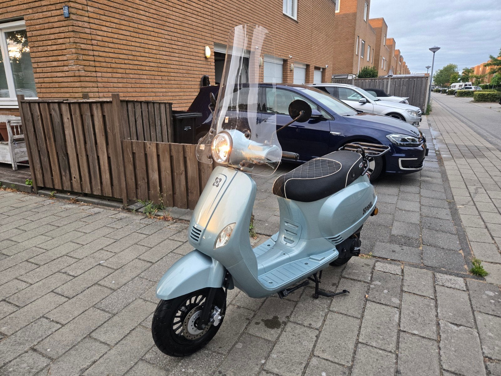 AGM VX50 Scooter - Lichtblauw, Weinig kilometers, Ophalen, Gebruikt, Benzine, Overige merken