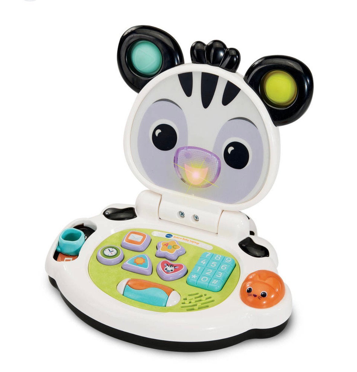 ZGAN Baby zebra laptop van Vtech, Ophalen of Verzenden, Zo goed als nieuw, 6 maanden tot 2 jaar