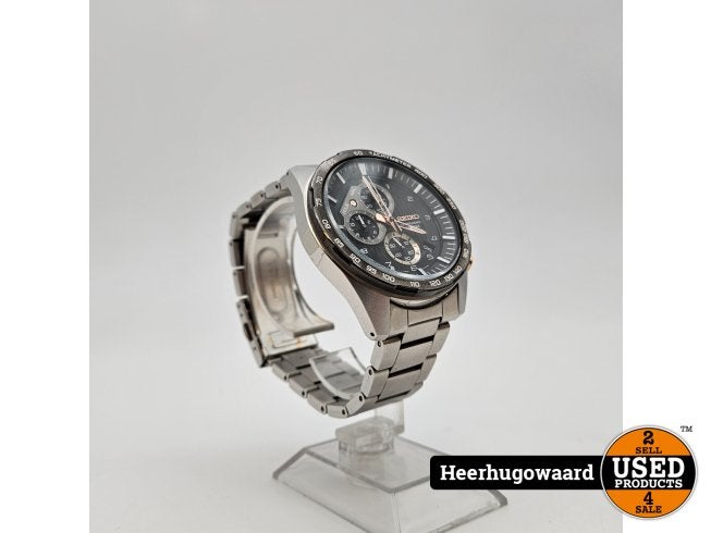 Seiko Chronograph SSB323P1 Horloge Compleet in Goede Staat, Seiko, Zo goed als nieuw, Support@seiko.com, 5-11, Akasaka 2-chome
Minato-ku, Tokyo 107-0052
Japan