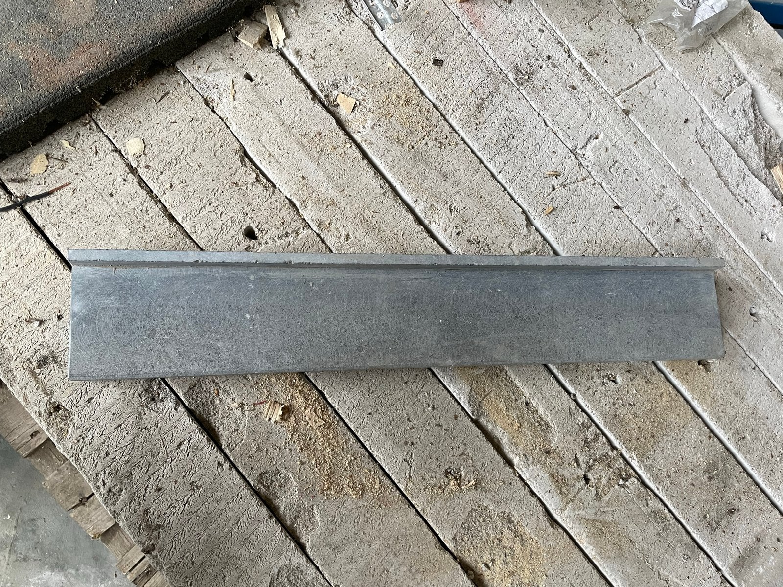 Hardstenen raamdorpel  64cm lang, 10 cm breed, Doe-het-zelf en Verbouw, Ophalen, Gebruikt