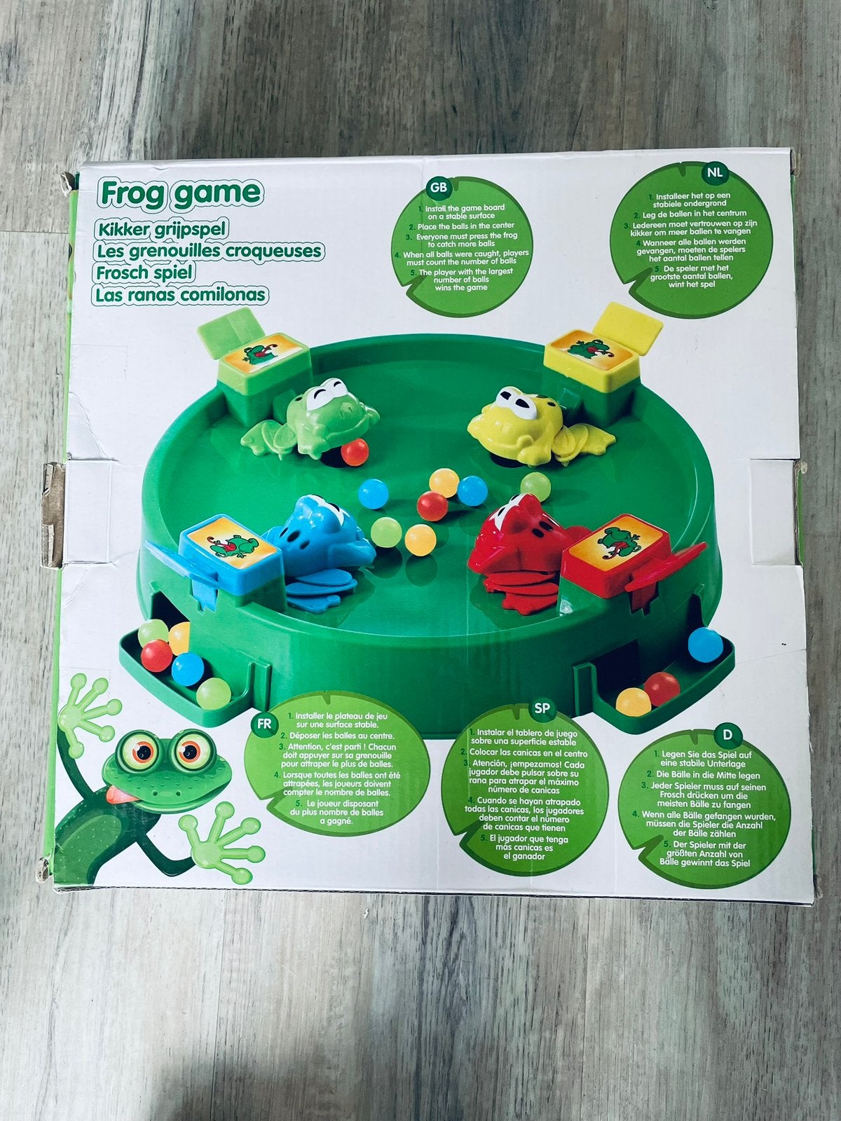 Kikker Grijpspel / Frog Game (Nieuw in doos!), Ophalen of Verzenden, Nieuw, Ontdekken