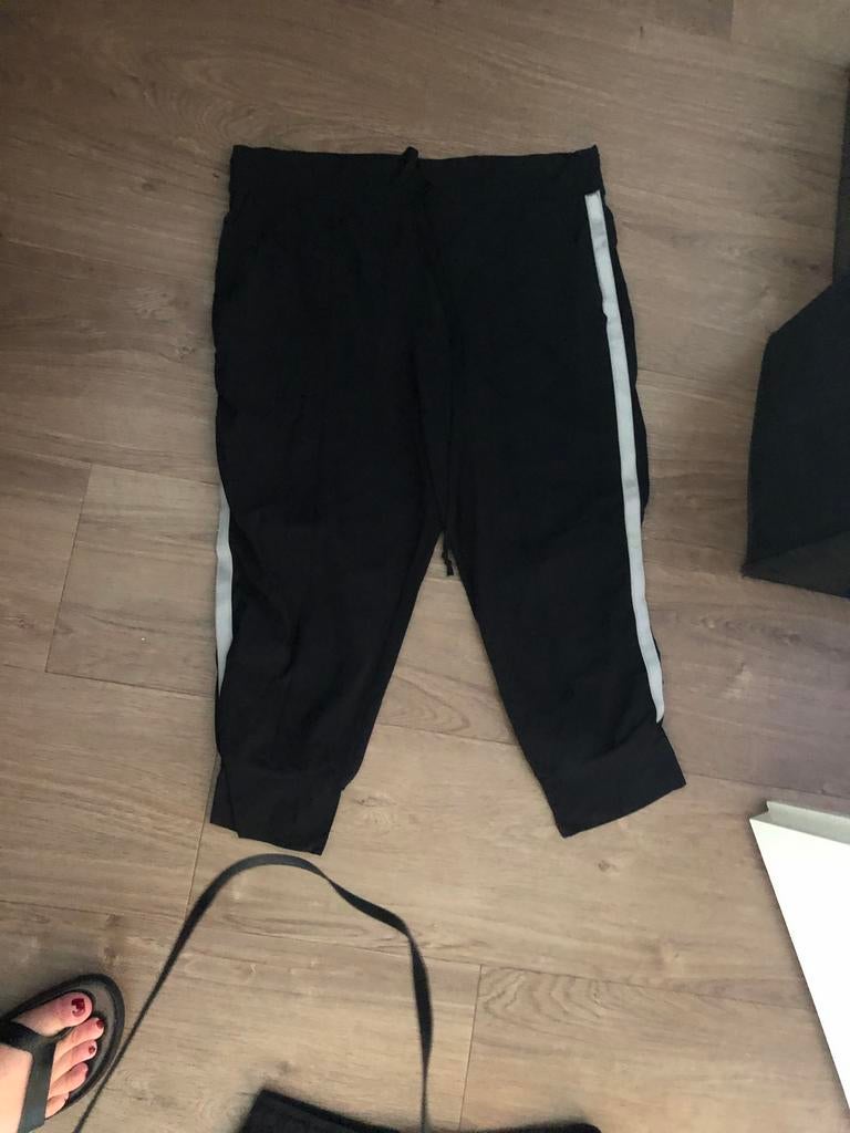 Helena Hart Driekwart Broek XL, Kleding | Dames, Broeken en Pantalons, Zwart, Maat 46/48 (XL) of groter, Ophalen of Verzenden
