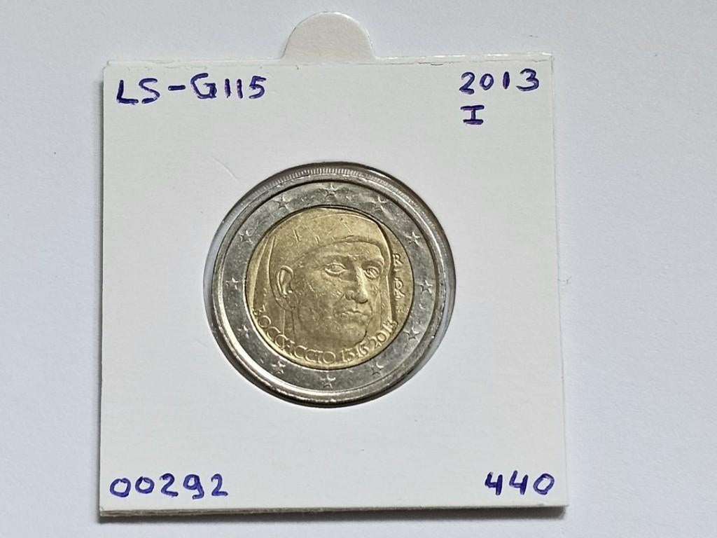 2-euromunt Italië (I) 2013 Herdenking LS-G115, Postzegels en Munten, Ophalen of Verzenden, Italië, 2 euro, Losse munt