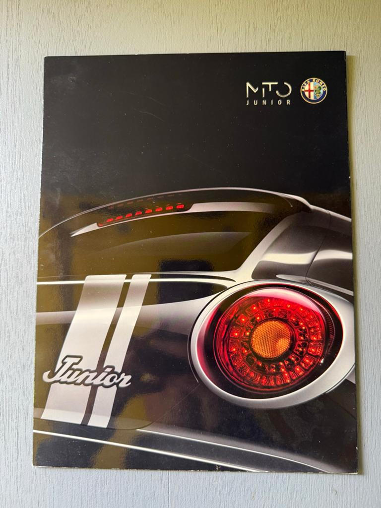 Alfa Romeo MiTo Junior Autofolder, Ophalen of Verzenden, Zo goed als nieuw, Alfa Romeo