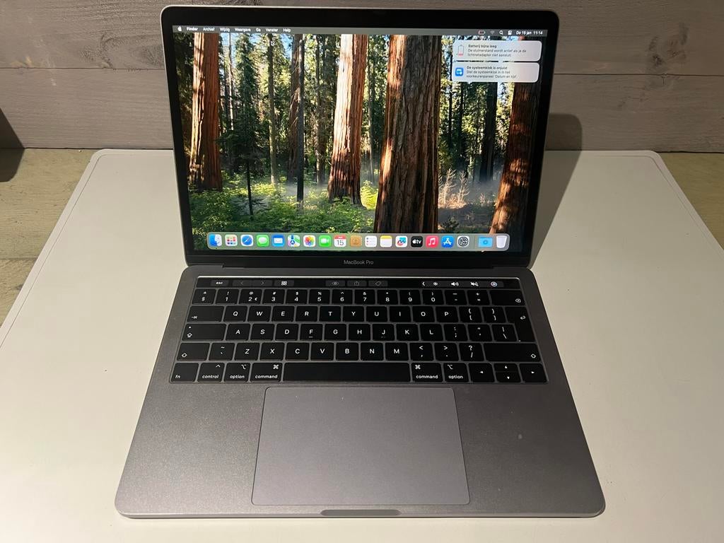 MacBook Pro (model A2159) - Goede staat, Computers en Software, Apple Macbooks, MacBook Pro, 256 GB, Qwerty, 8 GB
