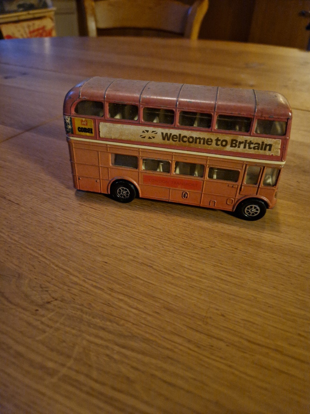 ENGELSE BUS DUBBELDEKKER, Antiek en Kunst, Ophalen of Verzenden
