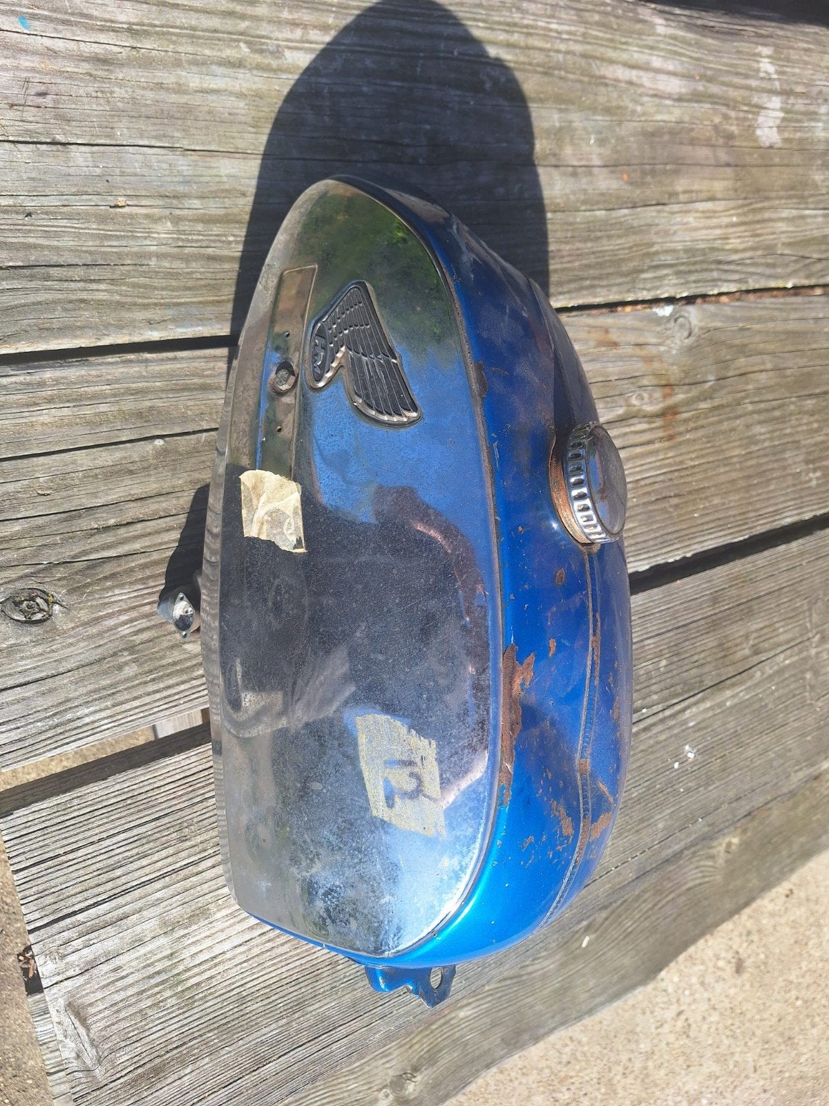 Honda C320 TS Tank - Origineel en Gebruikt, Ophalen of Verzenden, Gebruikt
