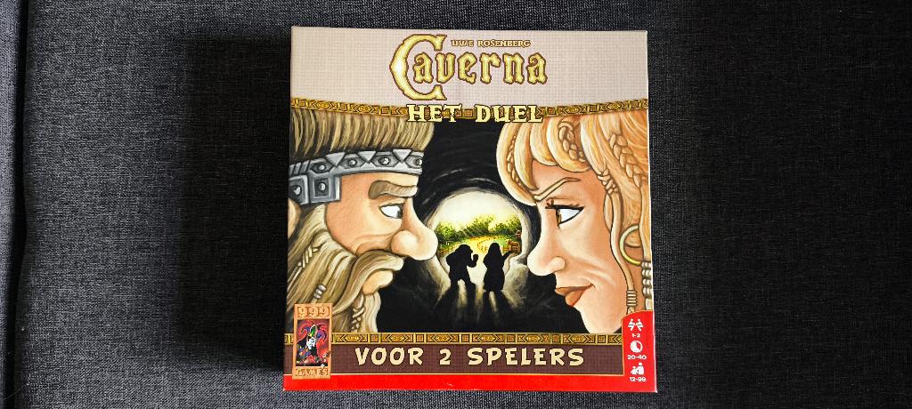 Bordspel Caverna het duel, Hobby en Vrije tijd, Gezelschapsspellen | Bordspellen, Een of twee spelers, Ophalen, Zo goed als nieuw